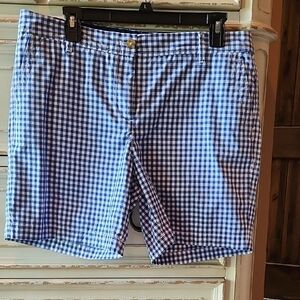 Talbots Blue Checkered Men's Swim Hybrids